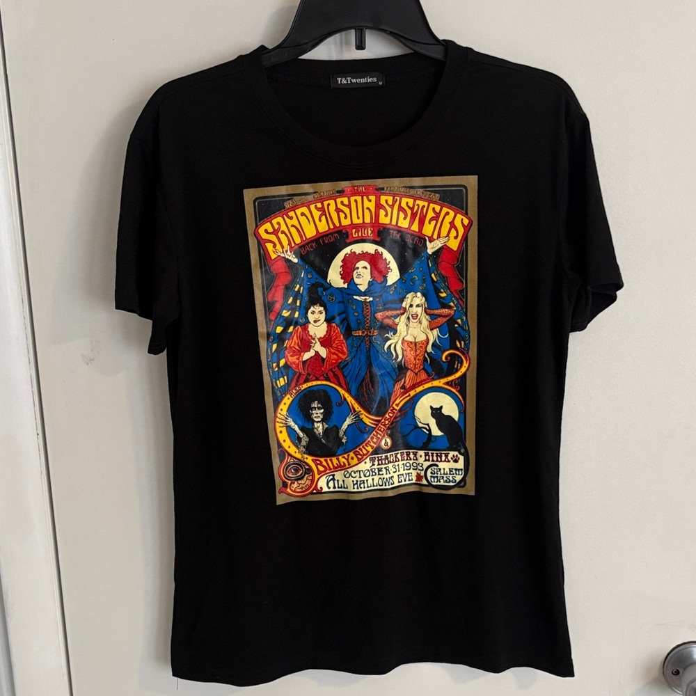 Black Sanderson Sisters Graphic Tee